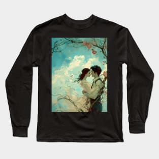 Discover True Romance: Art, Creativity and Connections for Valentine's Day and Lovers' Day Long Sleeve T-Shirt